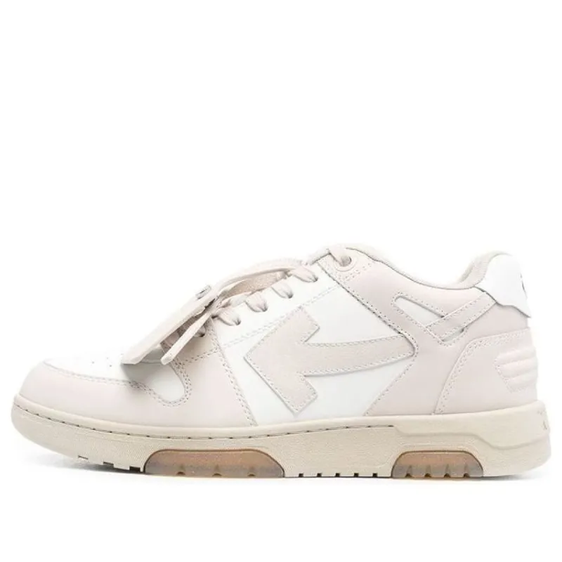 (WMNS) Off-White Out Of Office Low-Top Sneaker 'White Beige' OWIA259C99LEA0036101 sold by KicksCrew