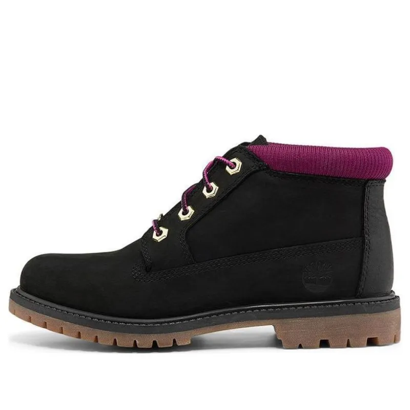 (WMNS) Timberland Nellie Chukka Waterproof Boot 'Black Pink' A2JSAW sold by KicksCrew
