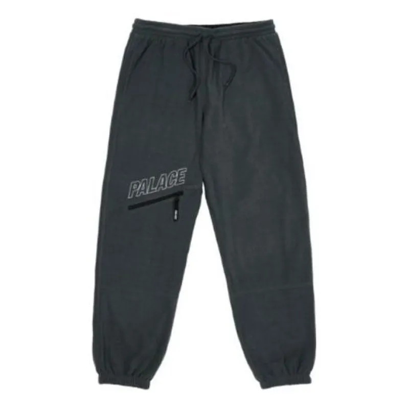 Palace Polar Grid Reverse Bottoms 'Black' P21JG011 sold by KicksCrew