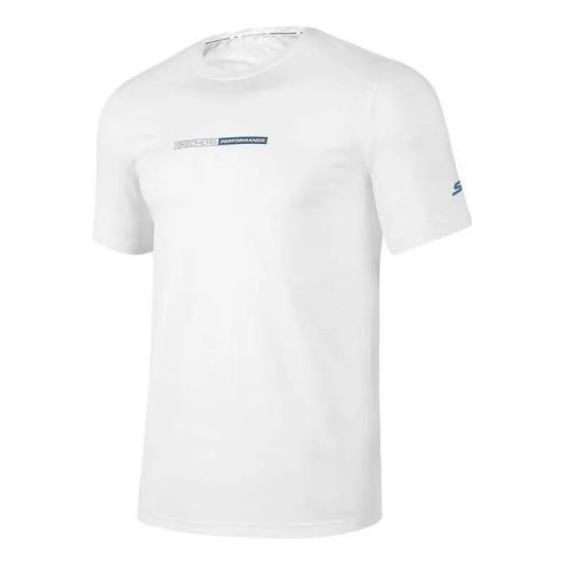Skechers Sport Short Sleeve Tee 'White' P323M002-0019 sold by KicksCrew