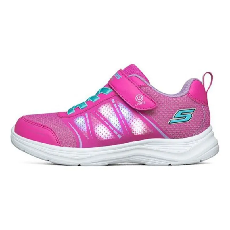 (GS) Skechers Glimmer Kicks 'Pink' 302302L-HTPK sold by KicksCrew