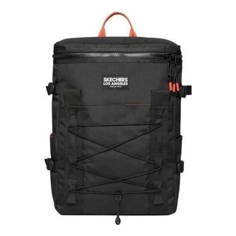 Skechers Large Casual Sports Backpack 'Black White' L320U189-0018 sold by KicksCrew