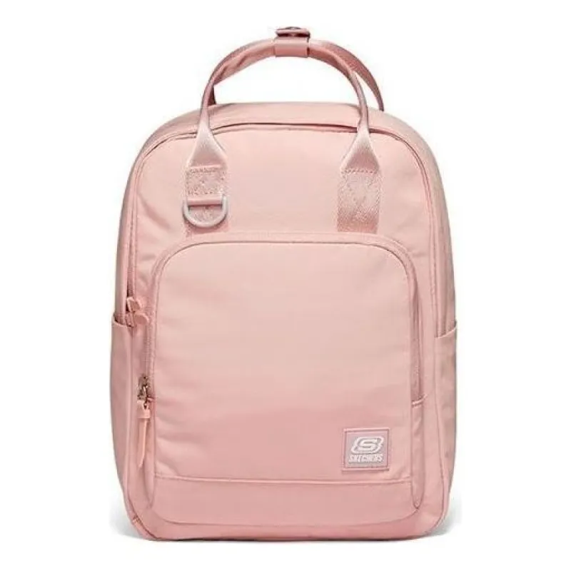 (WMNS) Skechers Logo Printed Backpack 'Pink' L221U136-001V sold by KicksCrew