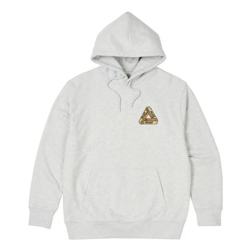 Palace Reaper Hoodie 'Grey Marl' P25HD004 sold by KicksCrew