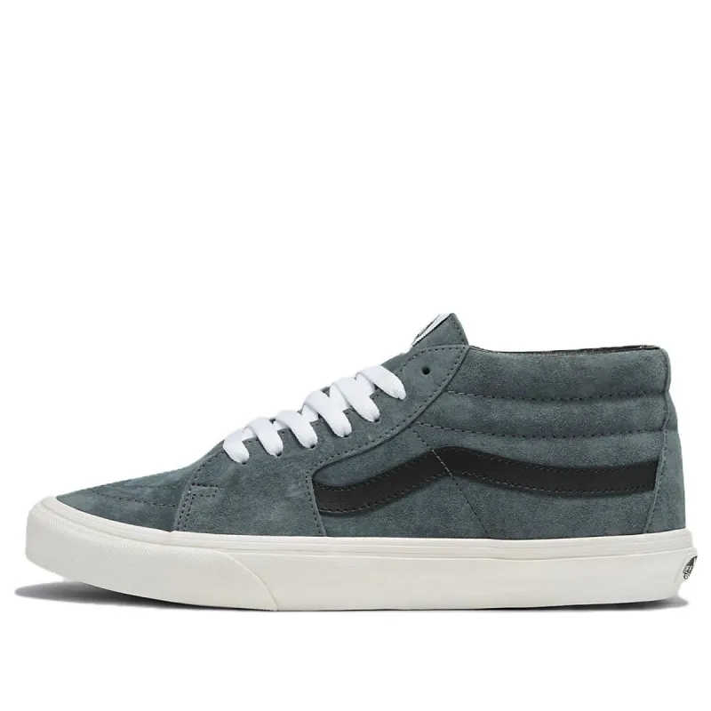Vans Sk8-Mid Pig Suede 2-Tone 'Green' VN000BWEG0Z sold by KicksCrew