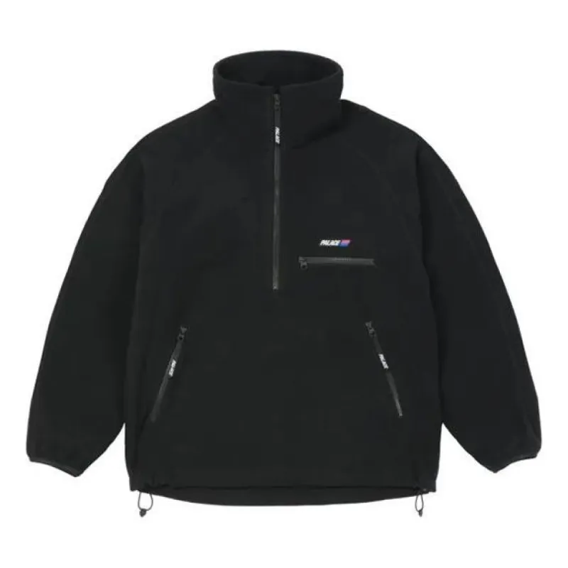 Palace Polar Fleece Outer Funnel 'Black' P21CS232 sold by KicksCrew
