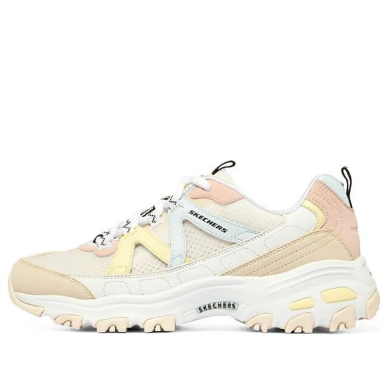 (WMNS) Skechers DLITES 1.0 'White Rainbow' 896079-WMLT sold by KicksCrew