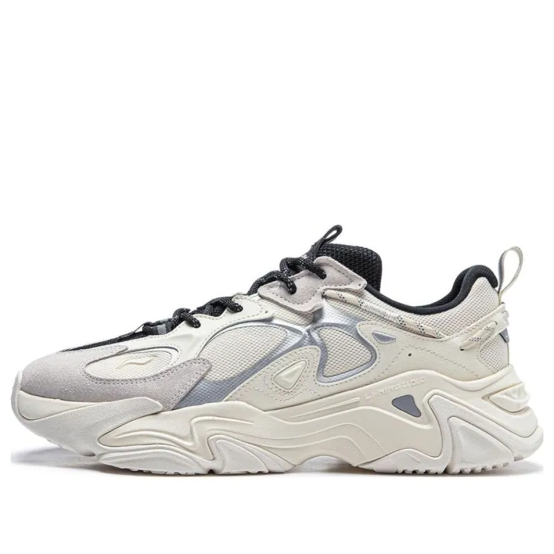 Li-Ning Counterflow Qianxingce 2 'Beige Black' AGLT167-2 sold by KicksCrew