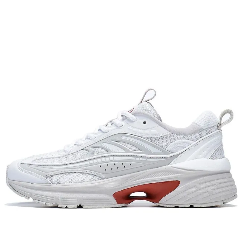 (WMNS) Li-Ning Starlit Lite 'White Red' AGCT236-3 sold by KicksCrew