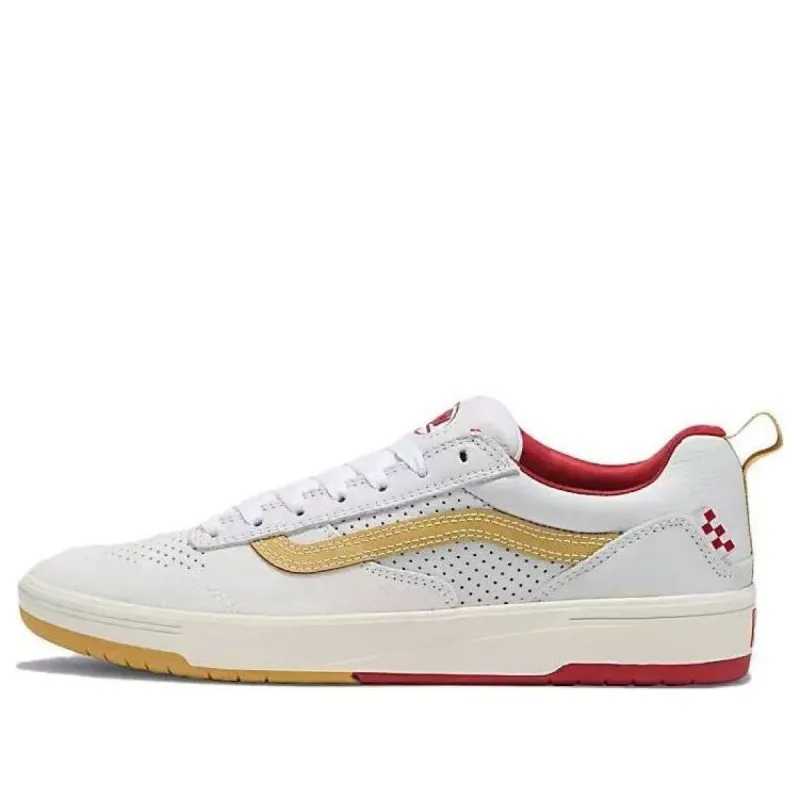 Vans Zahba Vintage Sport Shoes 'White Brown Red' VN0007QQJ5K sold by KicksCrew