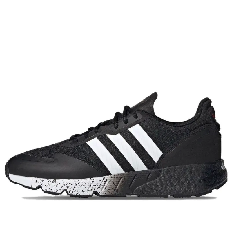 adidas originals ZX 1K Boost 'Black White' H01496 sold by KicksCrew