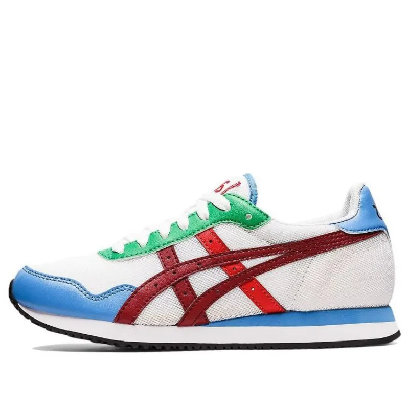 (WMNS) ASICS Tiger Runner 'White Burgundy' 1202A174-105 sold by KicksCrew