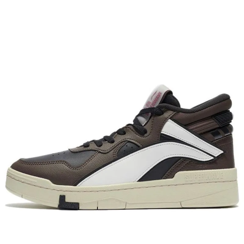 Li-Ning Superwave Mid 'Brown White' AGCR233-5 sold by KicksCrew