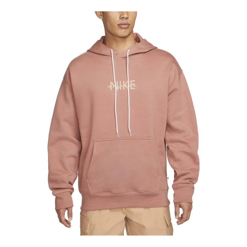 Nike SB x Doyenne Fleece Pullover Hoodie 'Fossil Rose' FD2156-668 sold by KicksCrew