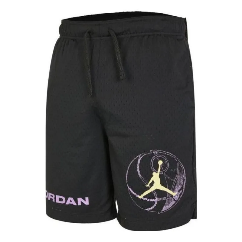 Air Jordan Dri-FIT Jumpman Shorts 'Black Purple' DZ4123-011 sold by KicksCrew