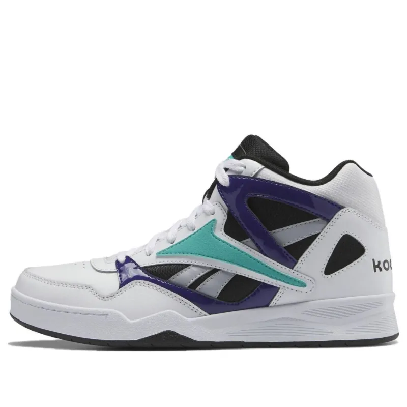 Reebok Royal BB4500 High 2 'White Purple Teal' HR0526 sold by KicksCrew
