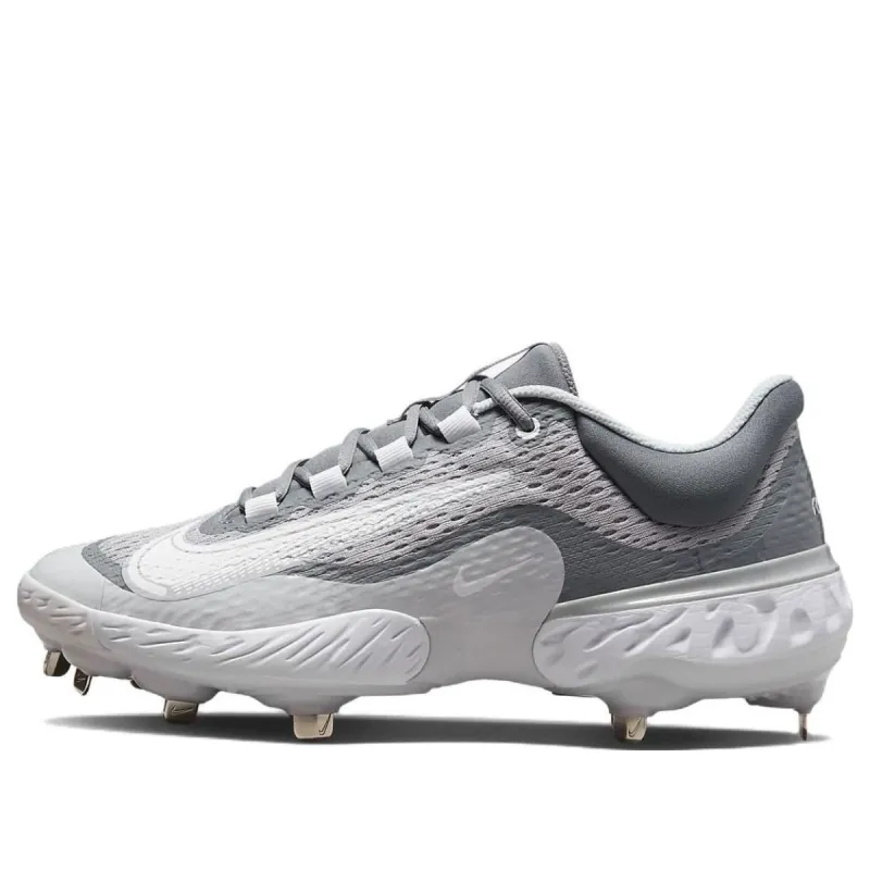 Nike Alpha Huarache Elite 4 Low 'Wolf Grey White' DJ6521-012 sold by KicksCrew