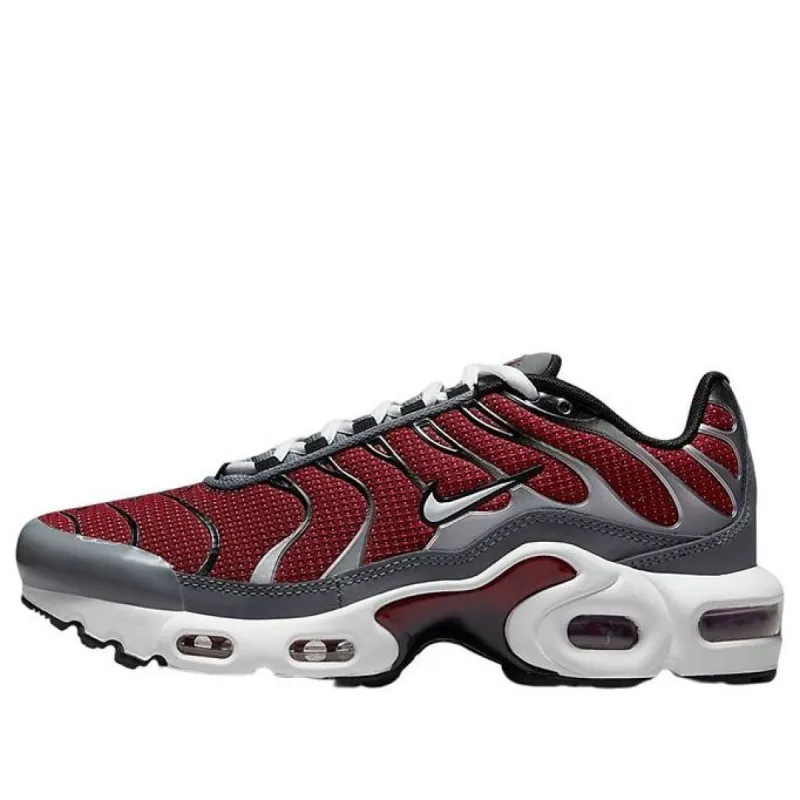 (GS) Nike Air Max Plus 'Team Red Cool Grey' CD0609-602 sold by KicksCrew