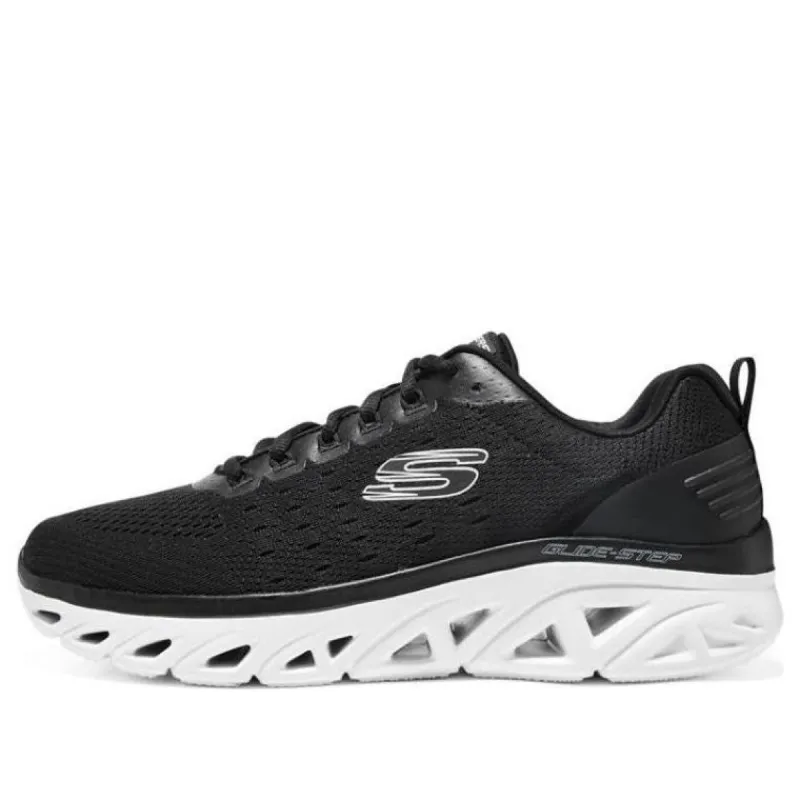 Skechers Glide-Step 'Black White' 232336-BKW sold by KicksCrew