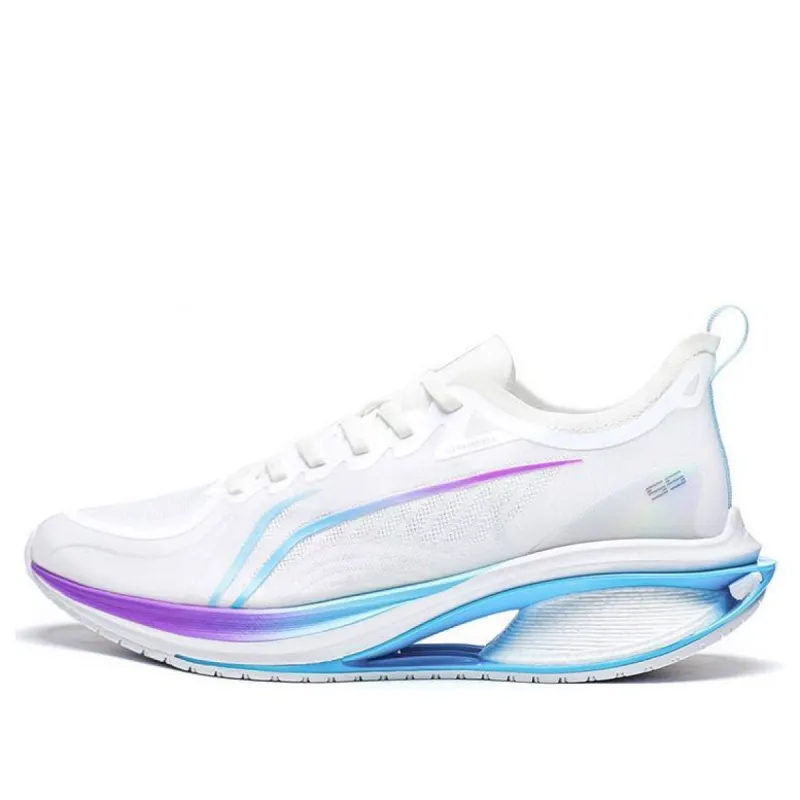Li-Ning WuShi 5S 3.0 'White Purple Blue' ARST001-1 sold by KicksCrew