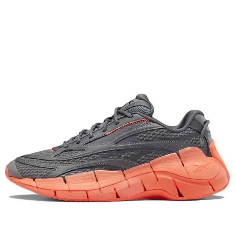 Reebok Zig Kinetica 2.5 'Grey Orange Flare' HR1388 sold by KicksCrew