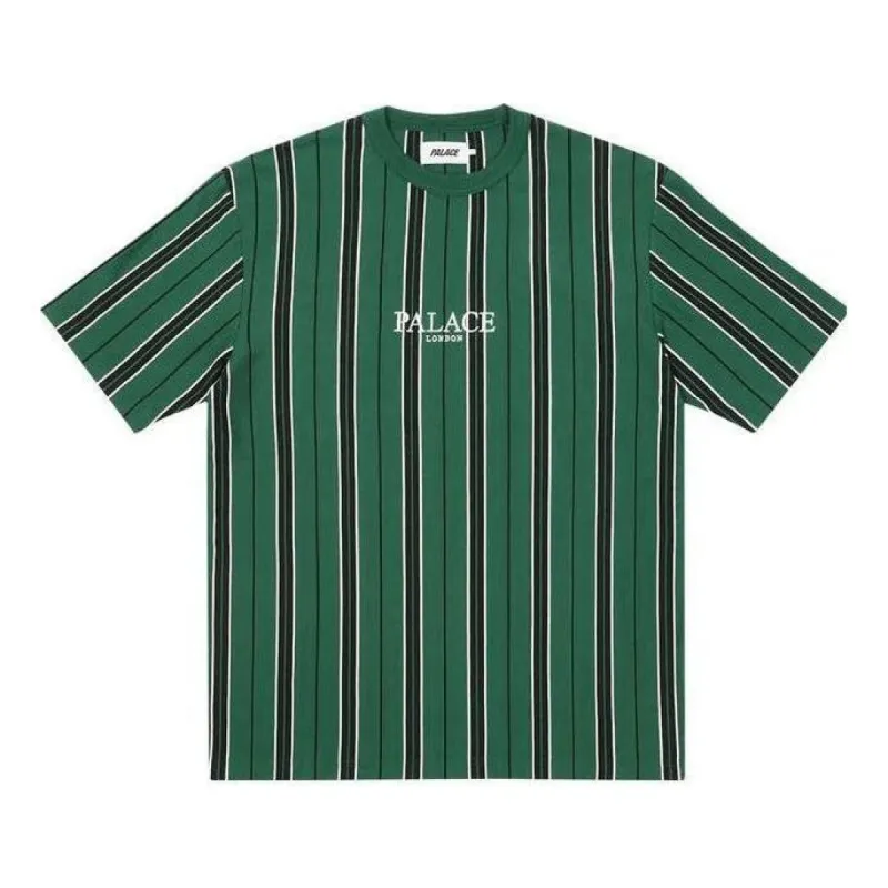 Palace Vertical Stripe T-Shirt 'Green' P23ES042 sold by KicksCrew