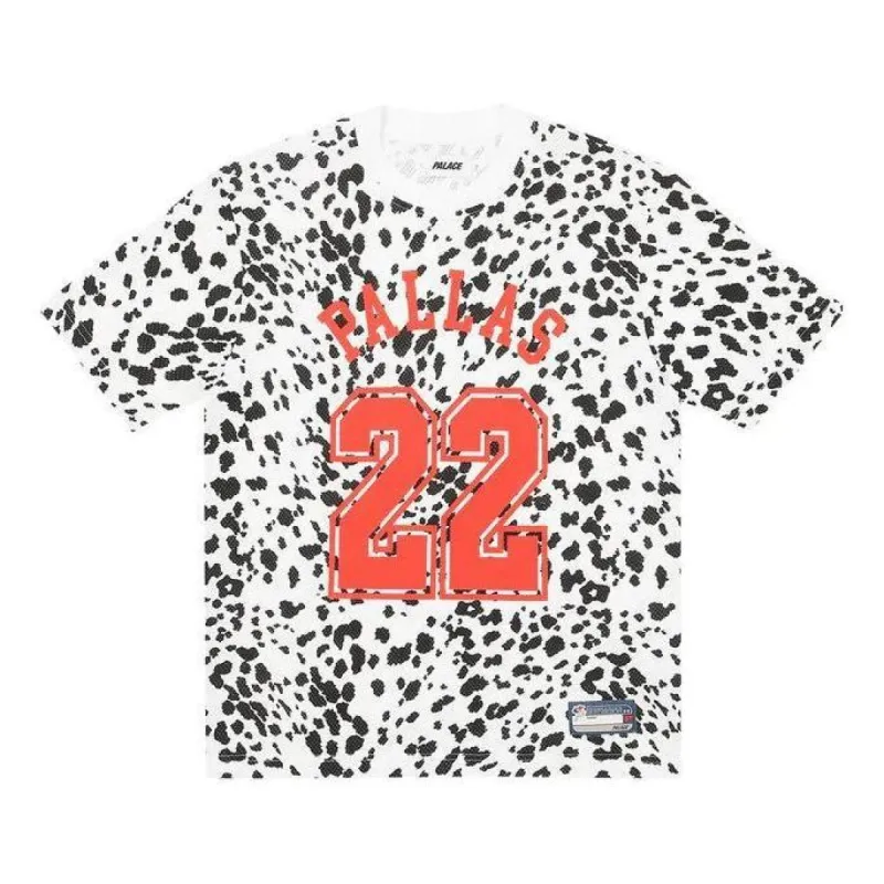 Palace Sports Mesh T-Shirt 'Dalmation' P23ES030 sold by KicksCrew