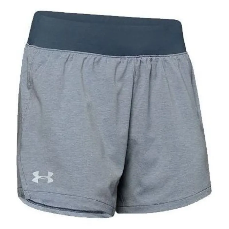 (WMNS) Under Armour Launch SW Go Long Shorts 'Storm Grey' 1342841-044 made by Under Armour