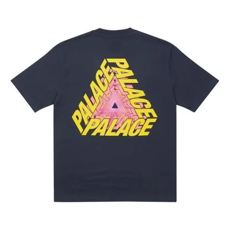 Palace P3 Bare Times T-Shirt 'Navy' P22TS362 sold by KicksCrew