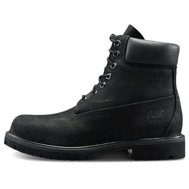 (WMNS) Timberland Icon 6'' Premium Narrow Fit Boots 'Black Nubuck' 10073W sold by KicksCrew