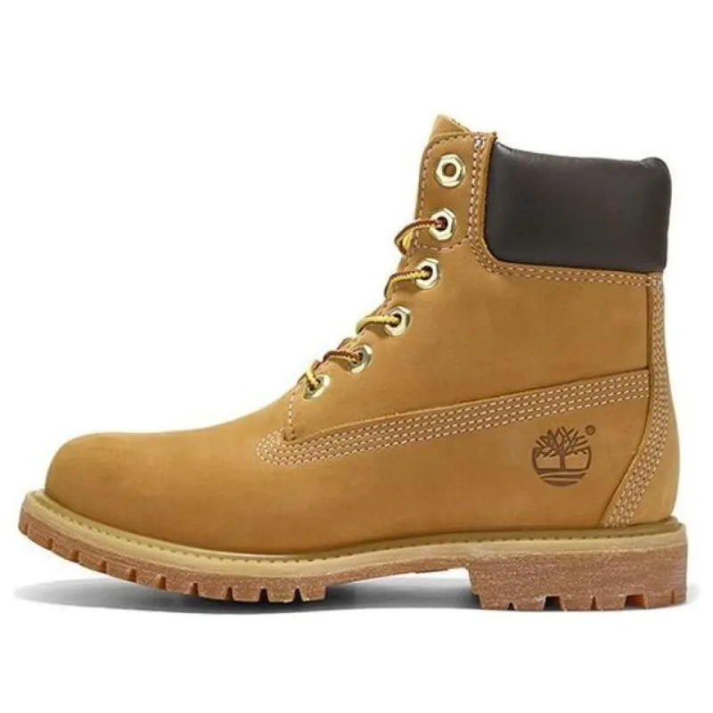 (WMNS) Timberland Icon Waterproof Nubuck Leather Boot 'Yellow' 10361M sold by KicksCrew