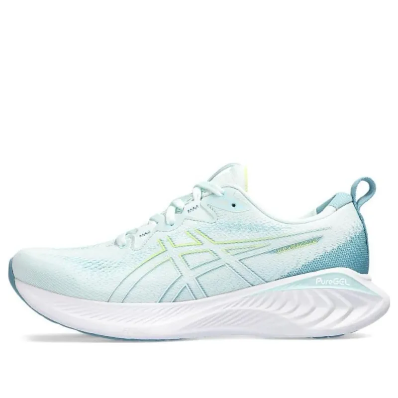 (WMNS) ASICS Gel Cumulus 25 'Soothing Sea Glow Yellow' 1012B441-402 sold by KicksCrew