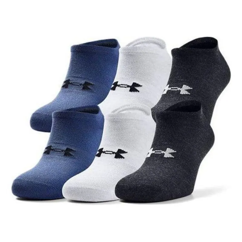 Under Armour Essentials No Show Socks (6 Pack) 'Multi-Color' 1358780-400 sold by KicksCrew