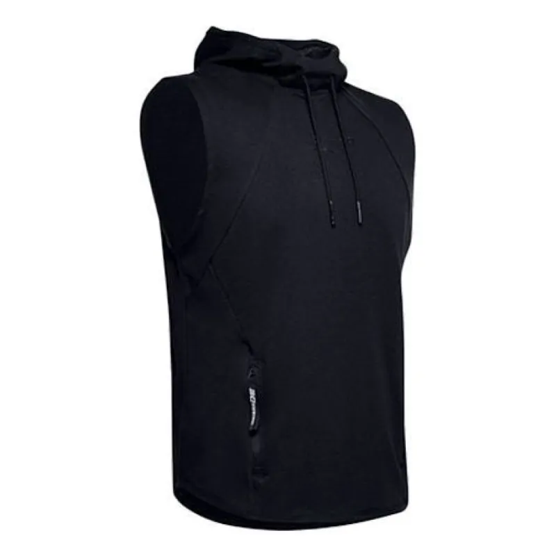 Under Armour SC30 Sleeveless Hoodie 'Black' 1351316-001 sold by KicksCrew