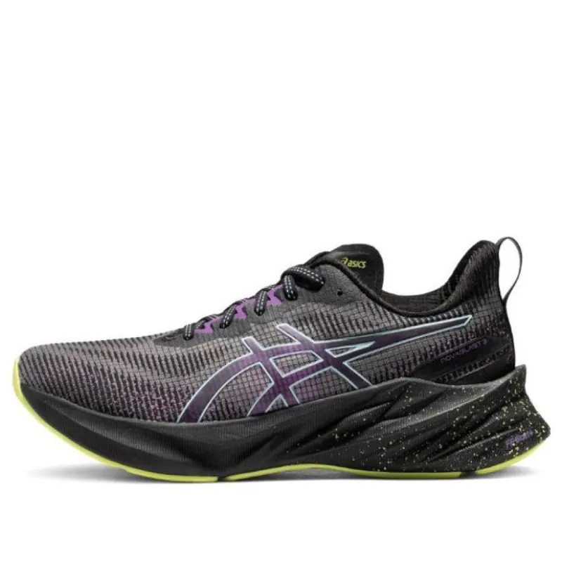 (WMNS) ASICS Novablast 3 LE 'Black Cyber Grape' 1012B410-002 sold by KicksCrew