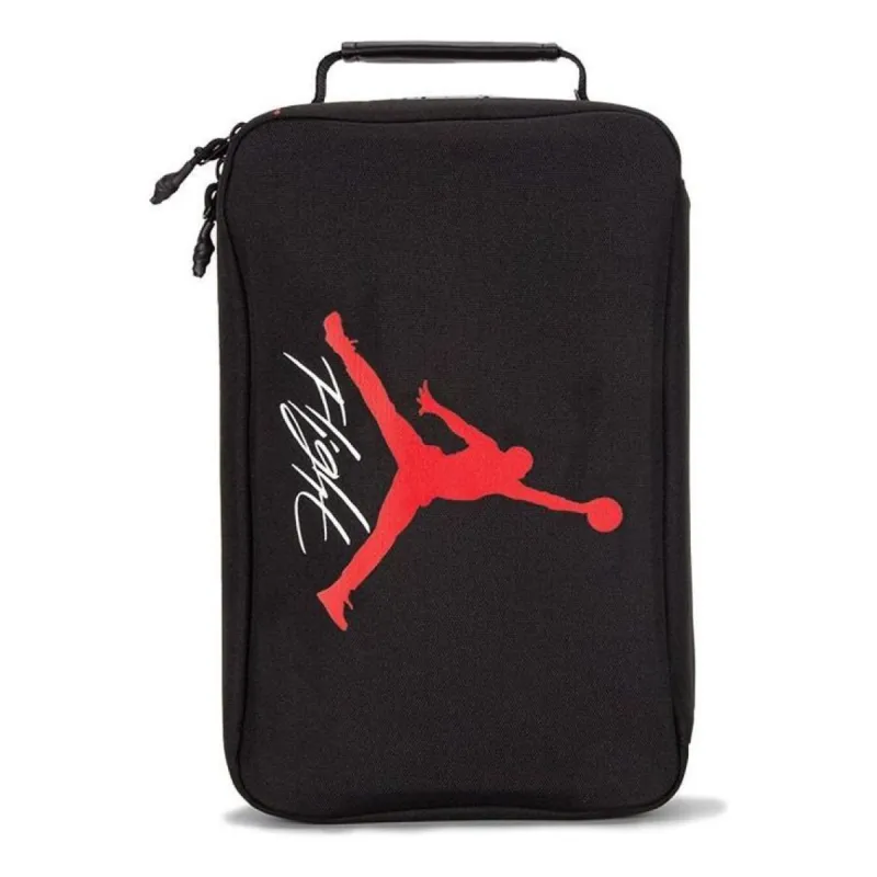 Air Jordan LOGO Flight Shoe Box Bag 'Black' JD2113042AD-001 sold by KicksCrew