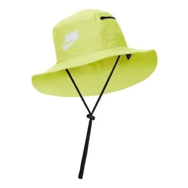 Nike Sportswear NSW Collection Bucket Hat Cap Graphic Logos Dri-Fit 'Yellow' CU6346-367 sold by KicksCrew