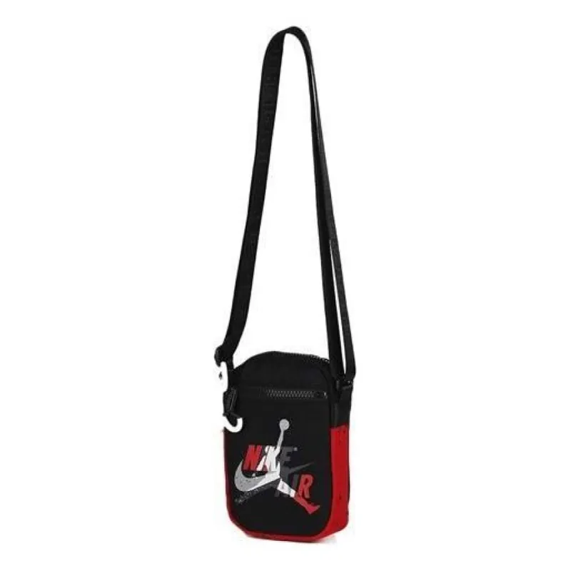 Nike Cross Body Black Red Unisex Small Bag 'Black' CU3151-013 sold by KicksCrew