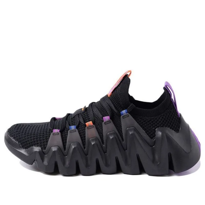 Li-Ning Crazy Run Flex 'Black Purple' ARKR007-1 sold by KicksCrew