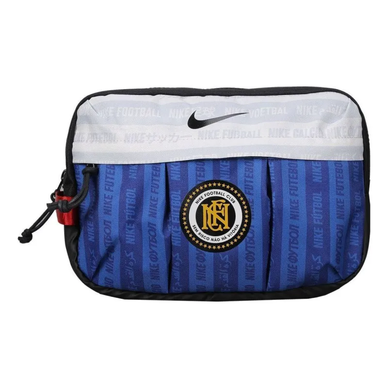 Nike F.C. Football Sports Utility Travel Bag 'Black Royal Blue' CV6354-010 sold by KicksCrew