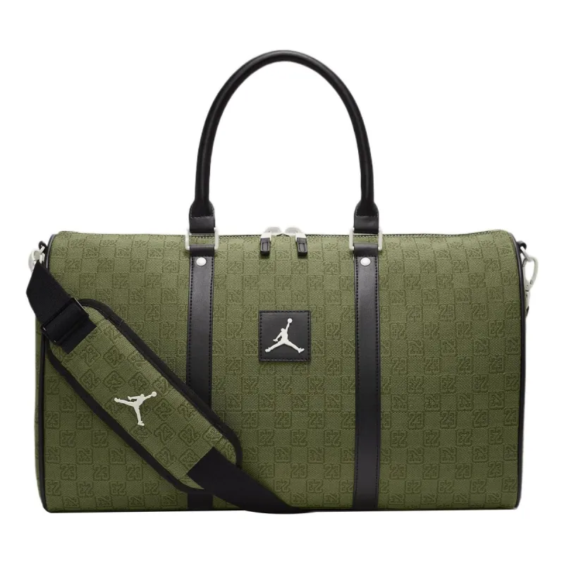 Air Jordan Monogram Duffle Bag 20L 'Olive Green' MA0759-EF9 sold by KicksCrew