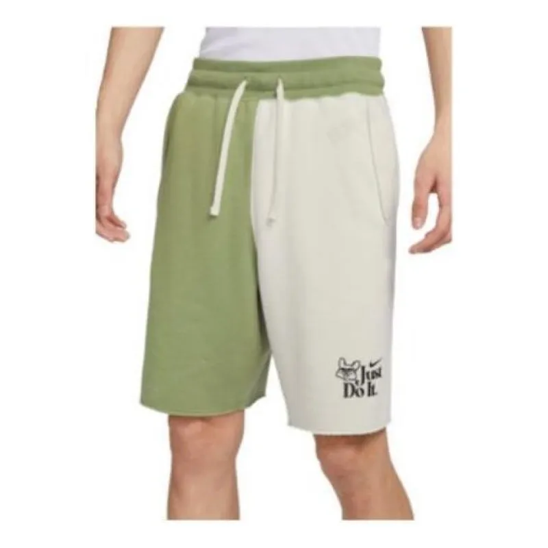 Nike Just Do it Shorts 'Green White' FV1130-386 sold by KicksCrew