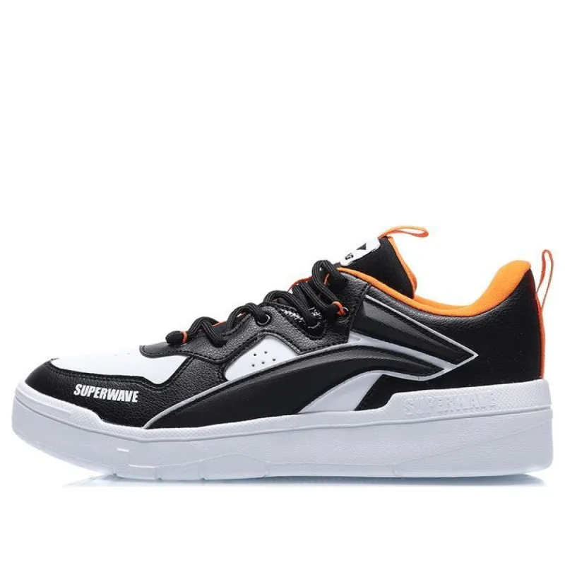 Li-Ning Superwave Low 'Black Orange' AGCQ185-1 sold by KicksCrew