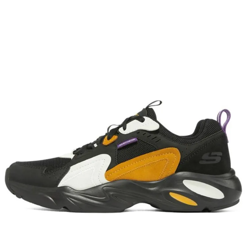 Skechers DLITES 4.0 'Black Orange' 894073-BKMT sold by KicksCrew