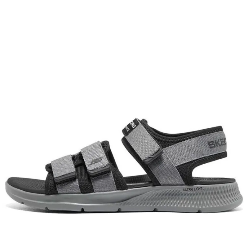 Skechers Go Consistent Sandal 'Grey Black' 894068-CCBK sold by KicksCrew