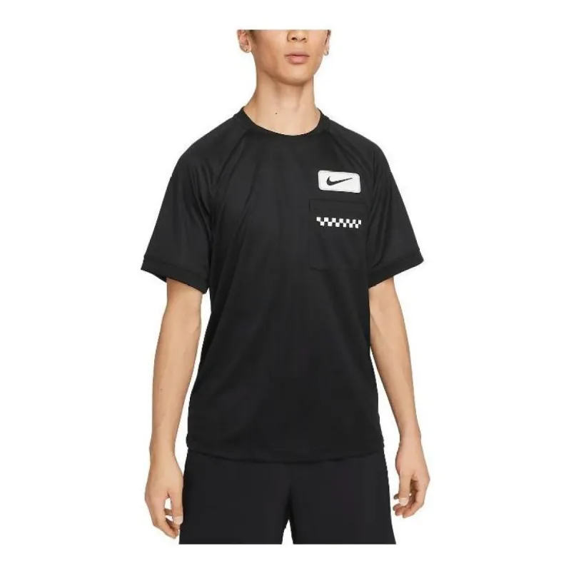 Nike Dri-FIT Fitness Tops 'Black' DX8635-010 sold by KicksCrew