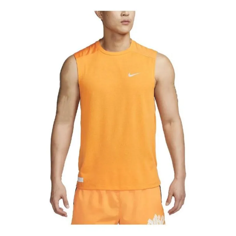 Nike Dri-fit Run Division Rise 365 Tops 'Orange' DX0852-836 sold by KicksCrew