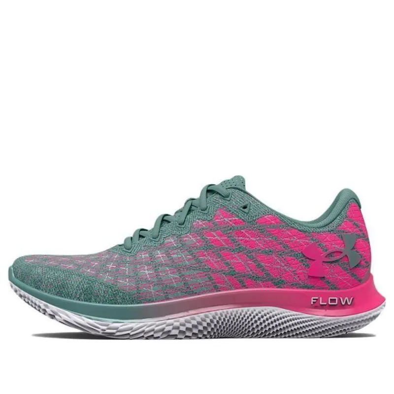 Under Armour Flow Velociti Wind 2 'Retro Teal Electro Pink' 3025160-300 sold by KicksCrew