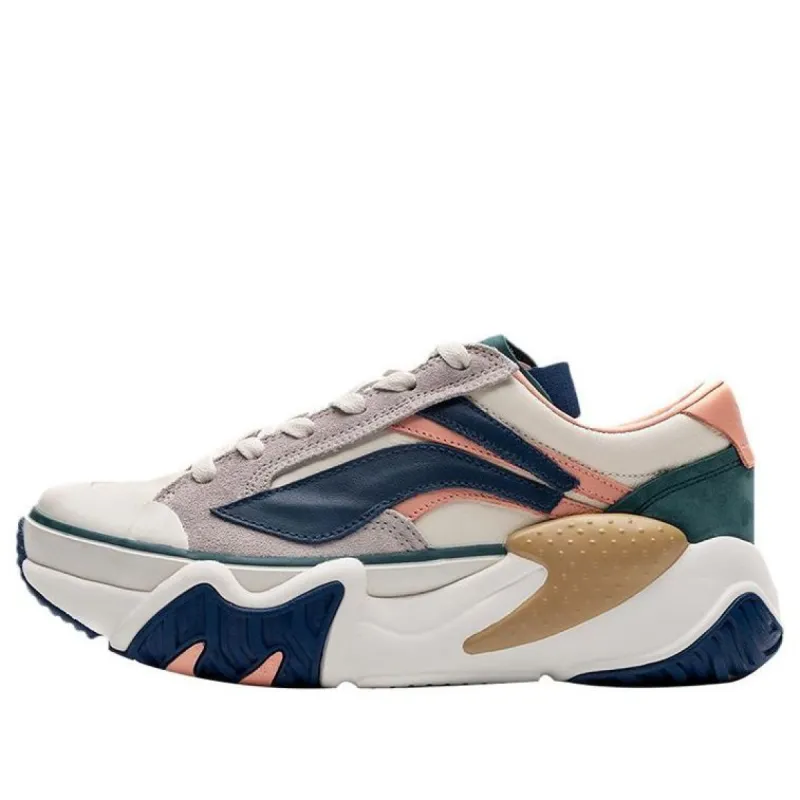 (WMNS) Li-Ning Wave HBRD 'White Blue Pink' AGCP378-3 sold by KicksCrew