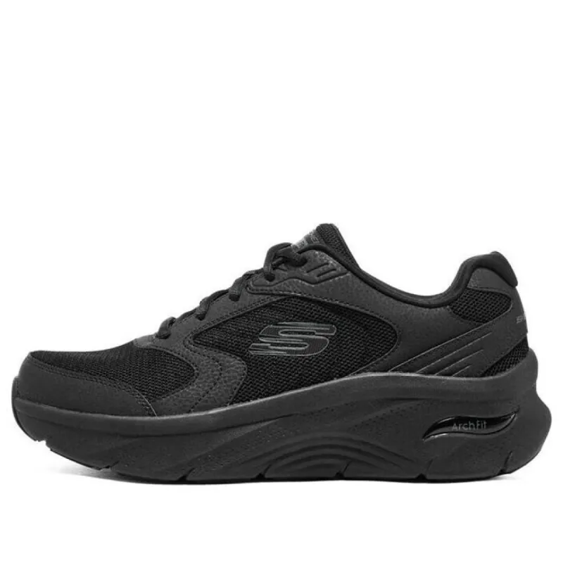 Skechers Arch Fit Dlux 'Pure Black' 232501-BBK sold by KicksCrew